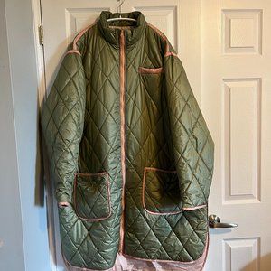 Red Sky Quilted Coat